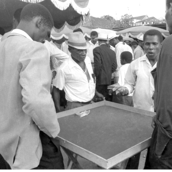 Fête patronale à St Marie Jeu de Sèbi 1971